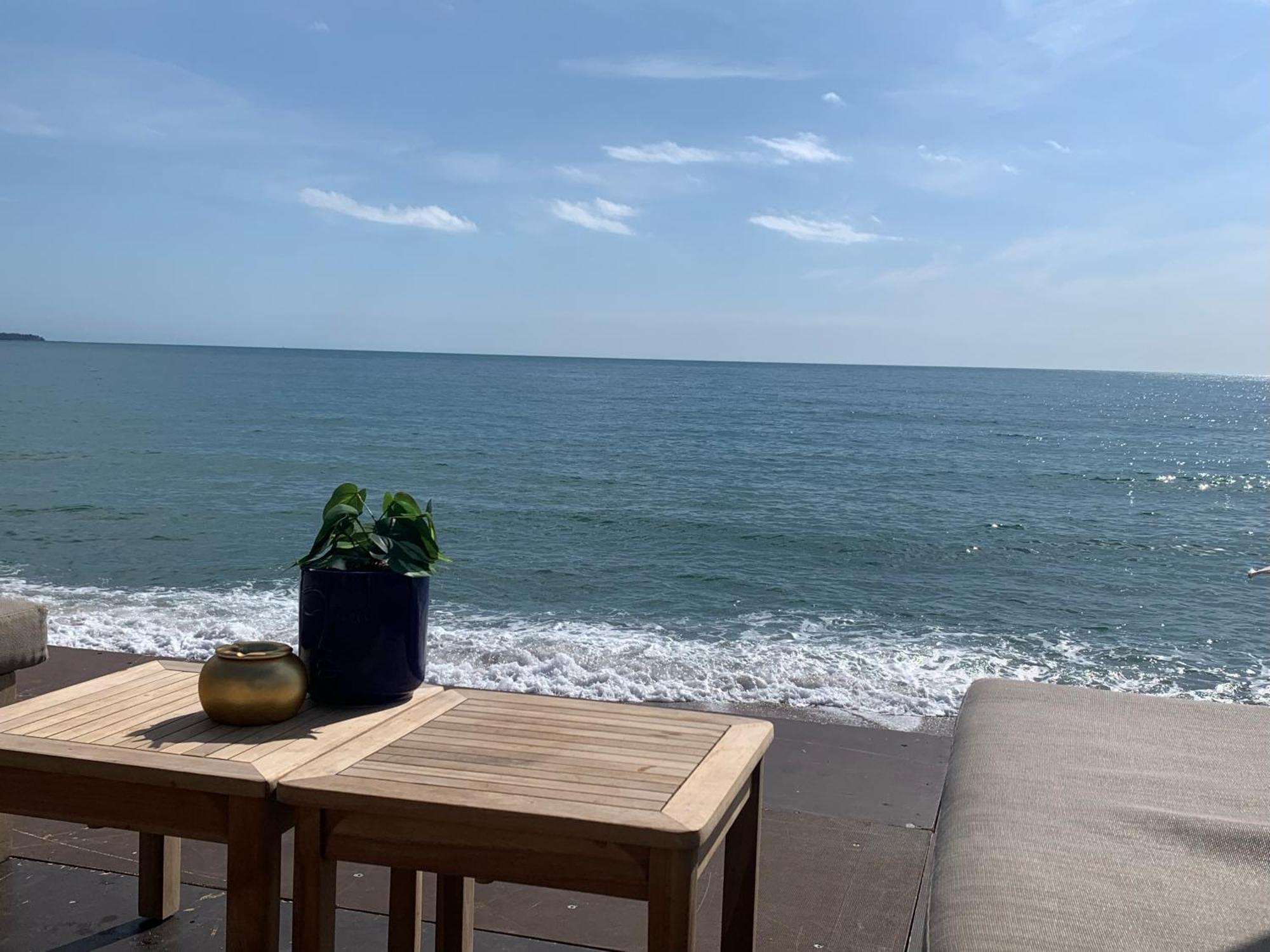 Superbe appartement vue mer av. piscine et tennis Cannes Extérieur photo